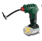 Handige accu compressor van Parkside met led verlichting, Ophalen, 6 tot 10 bar, Nieuw, Minder dan 200 liter/min