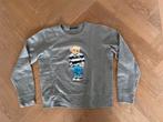 Ralph Lauren logo beer trui grijs dames maat M, Maat 38/40 (M), Polo Ralph Lauren, Ophalen of Verzenden, Zo goed als nieuw