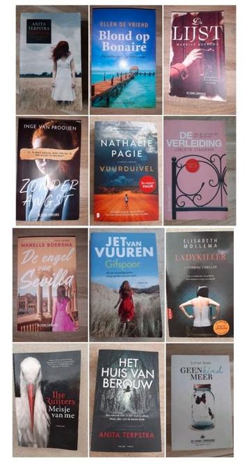 13 thrillers van Nederlandse bodem  beschikbaar voor biedingen
