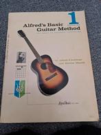Gitaar leren spelen – Alfred’s Basic Guitar Method Boek 1, Ophalen of Verzenden, Zo goed als nieuw, Instrument
