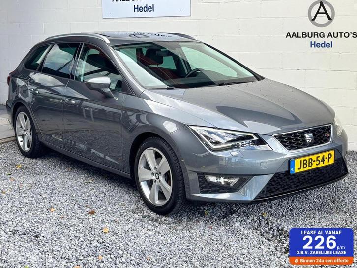 Seat Leon ST 1.4 ACT 150PK FR Pano CarPlay 1e eigenaar Deale, Auto's, Seat, Bedrijf, Te koop, Leon, ABS, Airbags, Airconditioning