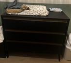 Europe Baby Sterre Commode Zwart / Oak, Ophalen, Gebruikt, Jongetje of Meisje