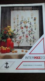 Intermezzo kerst in kruissteek borduurpatronen, Handborduren, Patroon, Ophalen of Verzenden, Zo goed als nieuw