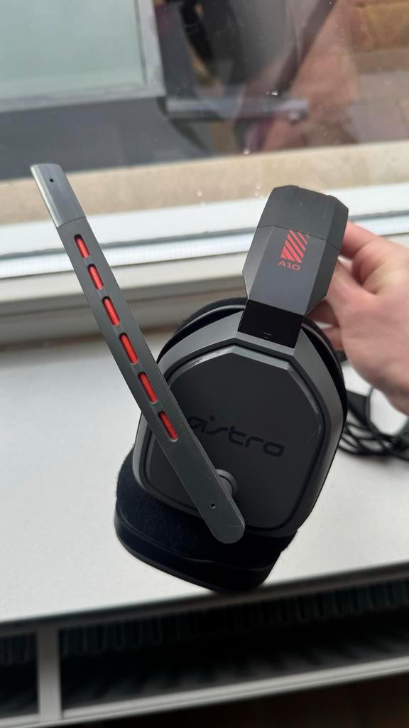 Astro A10 Gaming Headset, Computers en Software, Headsets, Gebruikt, Bedraad, Gaming headset, Inklapbare microfoon, Mute-functie