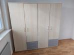 Grote kledingkast met deuren en lades, Huis en Inrichting, Gebruikt, 200 cm of meer, 150 tot 200 cm, Ophalen of Verzenden