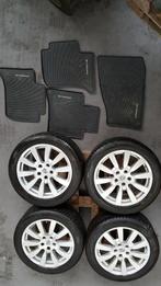 Porsche Cayenne winterbanden met velgen en rubber matten, Ophalen, 275 mm, Banden en Velgen, Winterbanden