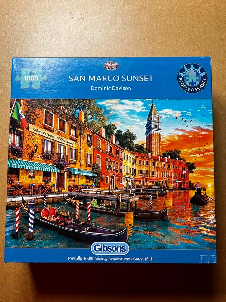 Gibson puzzels, Hobby en Vrije tijd, Denksport en Puzzels, Zo goed als nieuw, 500 t/m 1500 stukjes, Ophalen of Verzenden