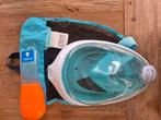 Easybreath masker decathlon, eventueel imclusief flippers, Ophalen of Verzenden, Zo goed als nieuw, Snorkelvinnen