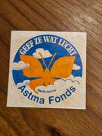 2584 Nederlands Astma Fonds Sticker, Ophalen of Verzenden, Gebruikt, Overige typen