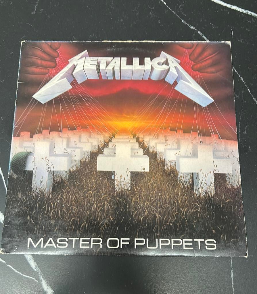 Metallica – Master of Puppets – MFN 60 – vroege persing, Cd's en Dvd's, Vinyl | Hardrock en Metal, Ophalen of Verzenden, Gebruikt