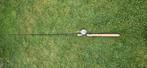 Shimano beastmaster met Garcia reel en gevlochten draad, Ophalen of Verzenden, Gebruikt, Werphengel