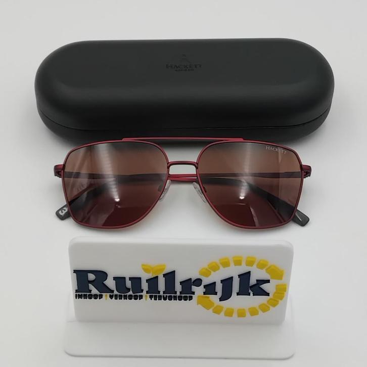 Hackett Bespoke HSK1140 230 zonnebril met doosje - Nieuw, Sieraden, Tassen en Uiterlijk, Zonnebrillen en Brillen | Heren, Zo goed als nieuw