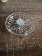 Kristallen waxinelicht houder, Ophalen of Verzenden, Koper of Brons