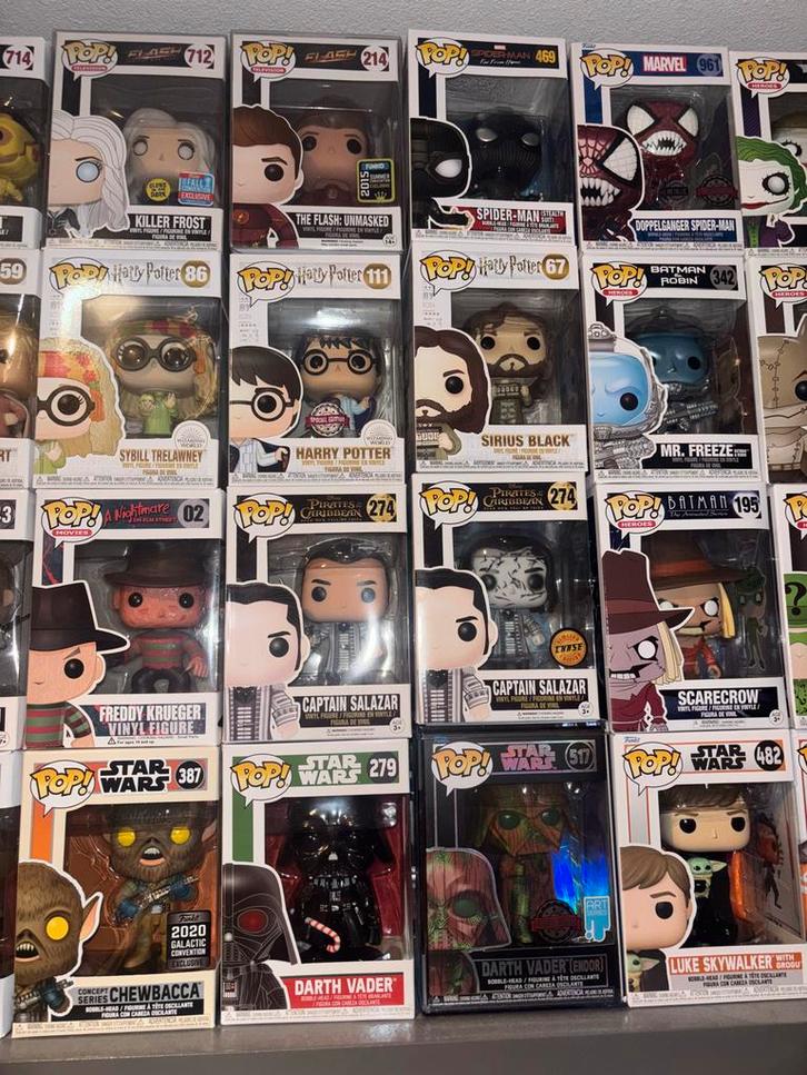 Funko Pop Collectie - Diverse Series!, Verzamelen, Poppetjes en Figuurtjes, Zo goed als nieuw, Ophalen of Verzenden