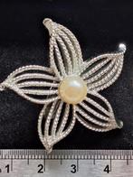 Vintage oorbellen (Sarah Coventry), Ophalen of Verzenden, Gebruikt, Zilver, Overige materialen