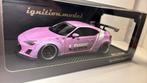 TOYOTA 86 WORKS Full Complete ver.1 Pink ignition model 1.18, Hobby en Vrije tijd, Modelauto's | 1:18, Overige merken, Ophalen of Verzenden