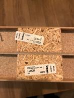 IKEA Lack Plank 2 stuks wit, Ophalen of Verzenden, Gebruikt