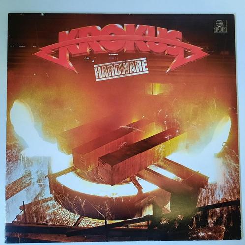 LP "Hardware" - Krokus, Cd's en Dvd's, Vinyl | Hardrock en Metal, Gebruikt, Ophalen of Verzenden