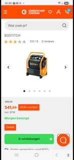 Bostitch compressor nieuw, Ophalen of Verzenden, Zo goed als nieuw