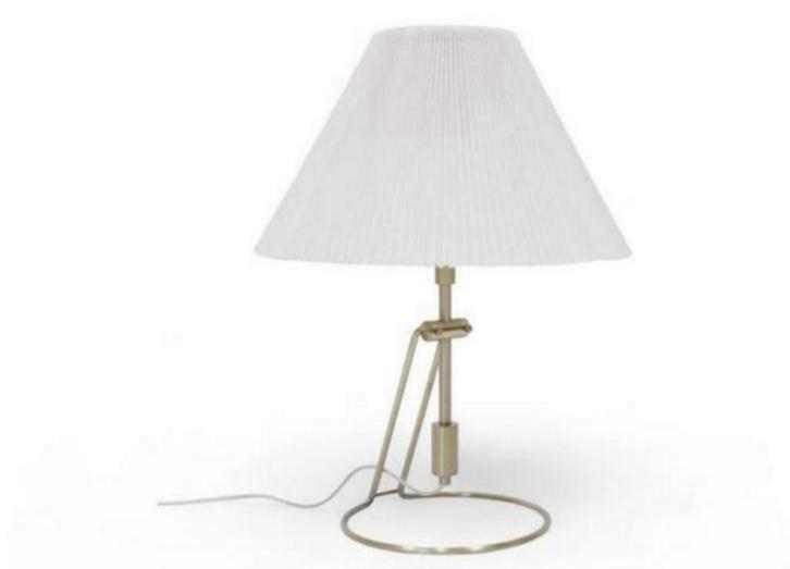 Le Klint lampvoet – Christian Hvidt – Denemarken, jaren ’70, Huis en Inrichting, Lampen | Tafellampen, Zo goed als nieuw, Minder dan 50 cm