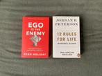 Ego is the Enemy (Ryan Holiday) & 12 Rules for Life (Jordan), Ophalen of Verzenden, Nieuw, Ryan Holiday