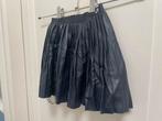Rokje | Donkerblauw | Mayoral | Leer |  Plooien | 122-128, Kinderen en Baby's, Ophalen of Verzenden, Gebruikt, Maat 128