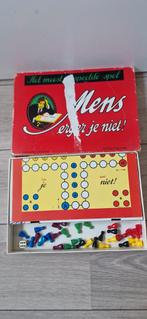 Spel mens erger je niet, Ophalen of Verzenden, Zo goed als nieuw