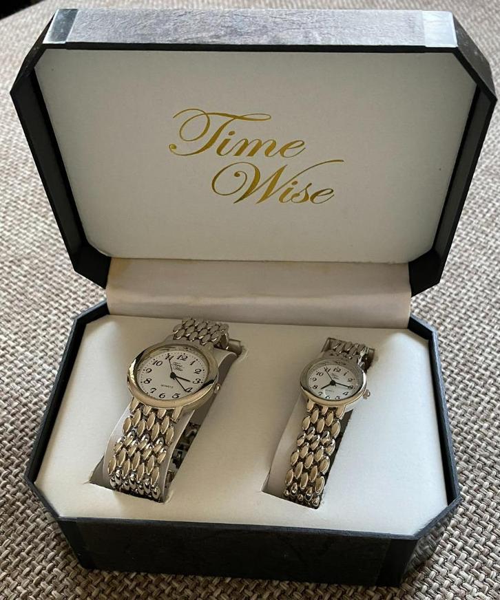 Time Wise Horloges Heren en Dames horloge, Sieraden, Tassen en Uiterlijk, Horloges | Dames, Zo goed als nieuw, Polshorloge, Overige merken