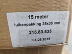 rubber luikenpakking 35x35mm 100 meter, Doe-het-zelf en Verbouw, Buizen en Afvoer, Ophalen, Overige materialen, 6 meter of meer