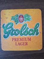 Grolsch bierviltje export, Verzamelen, Ophalen of Verzenden, Zo goed als nieuw, Viltje(s), Grolsch