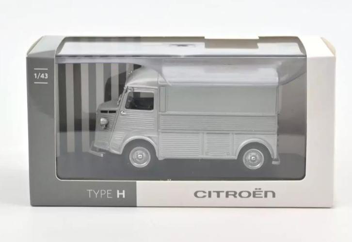 JSN Norev 1:43 Citroen Type H 1962 Silver, Hobby en Vrije tijd, Modelauto's | 1:43, Nieuw, Auto, Norev, Ophalen of Verzenden