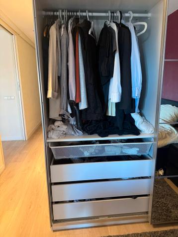 Grote Pax Ikea kledingkast 200x200x60 - afbeelding 3