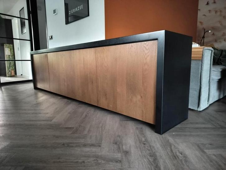 Tv kast/tv-meubel met lift - b271 x h71 x d45, Huis en Inrichting, Kasten | Dressoirs, Zo goed als nieuw, 25 tot 50 cm, Kunststof