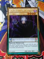 Vector Pendulum, the Dracoverlord - Gold Rare PGL3 - YGO, Hobby en Vrije tijd, Ophalen of Verzenden, Zo goed als nieuw, Foil