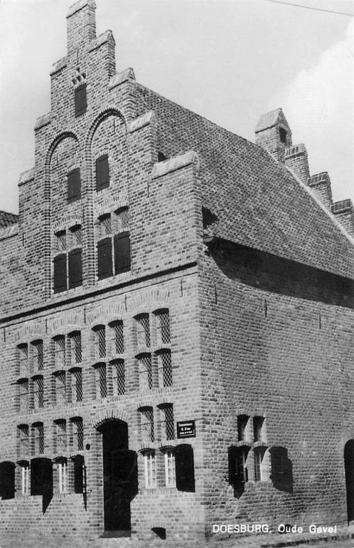 (387-244-013) Doesburg Oude Gevel, Verzamelen, Ansichtkaarten | Nederland, Gelderland, Verzenden