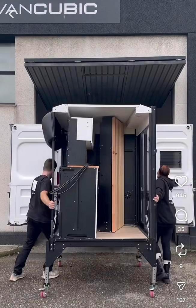 Nieuw plug and play camperinterieur  accu water keuken bed, Caravans en Kamperen, Camper-accessoires, Nieuw, Ophalen