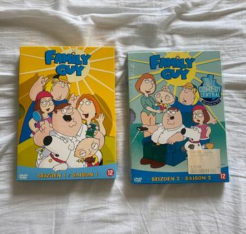 Family Guy seizoen 1 en 2 beschikbaar voor biedingen