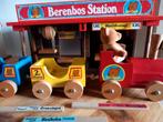 Bärenwald Berenbos station/houten trein/beer, Ophalen of Verzenden, Gebruikt