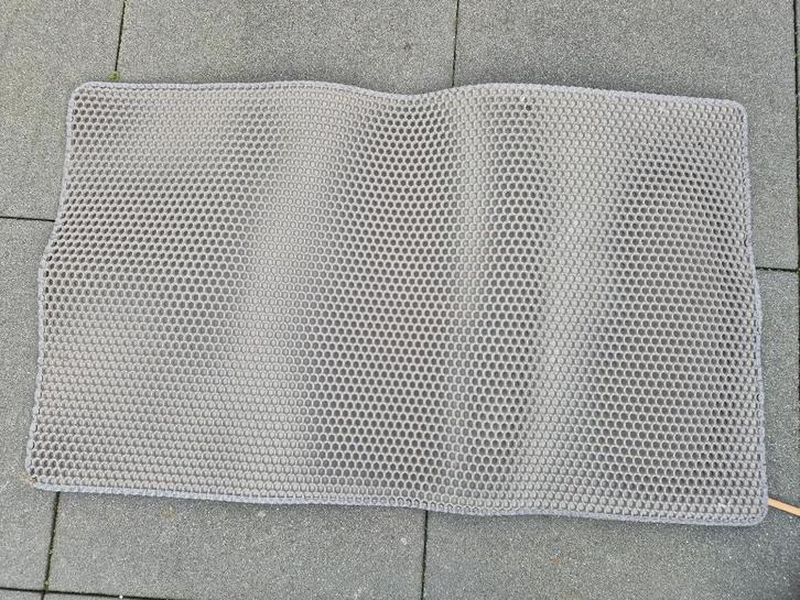 Kattenbak mat, Dieren en Toebehoren, Kattenbakken, Zo goed als nieuw, Ophalen