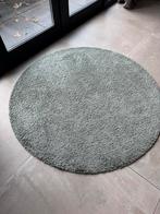 Rond IKEA vloerkleed - Groen/Grijs - 130cm, Ophalen, 100 tot 150 cm, Rond, Zo goed als nieuw
