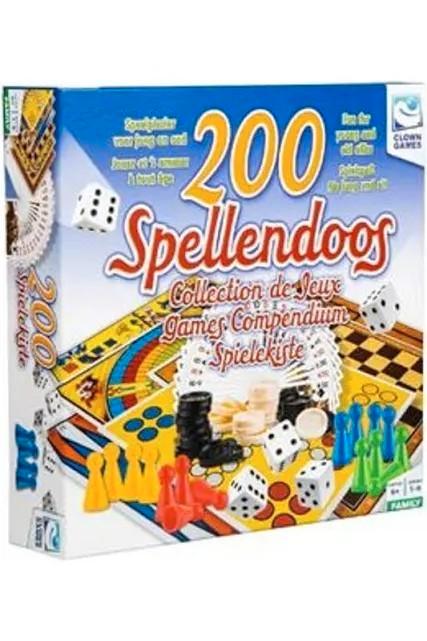50 % KORTING 200 spellendoos van 14,99 voor :, Hobby en Vrije tijd, Gezelschapsspellen | Overige, Nieuw, Ophalen of Verzenden