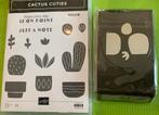 Cactus Cuties Bundel Stempelset + Pons Stampin Up NIEUW, Ophalen of Verzenden, Nieuw, Overige thema's, Pons of Mal
