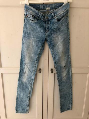 Blauwe dames spijkerbroek Meis & Mint jeans maat 28 beschikbaar voor biedingen
