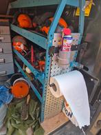 Metalen auto stellingkast voor gereedschap, Ophalen, Gebruikt