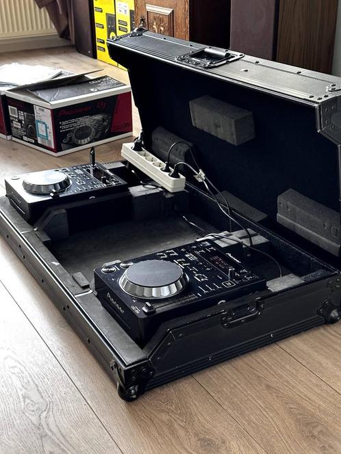 2x Pioneer CDJ-350 met Zomo flightcase – zeer goede staat, Muziek en Instrumenten, Dj-sets en Draaitafels, Zo goed als nieuw, Draaitafel
