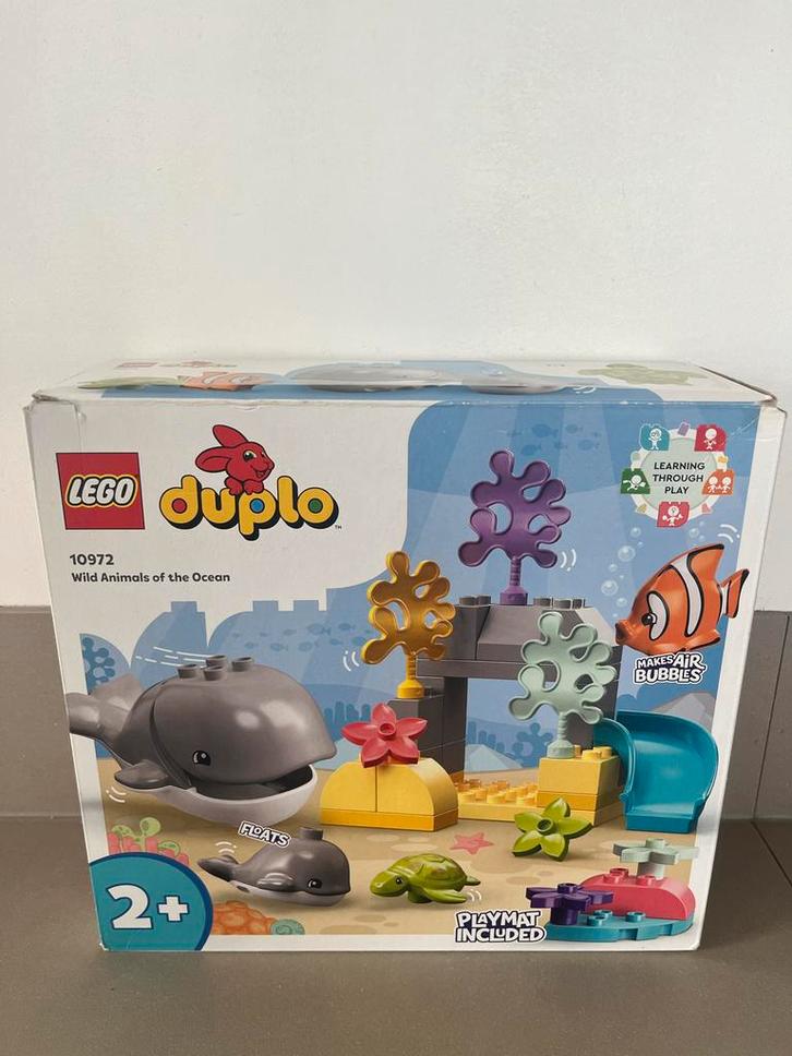 Duplo 10972 Wilde dieren van de oceaan, Kinderen en Baby's, Speelgoed | Duplo en Lego, Zo goed als nieuw, Duplo, Complete set