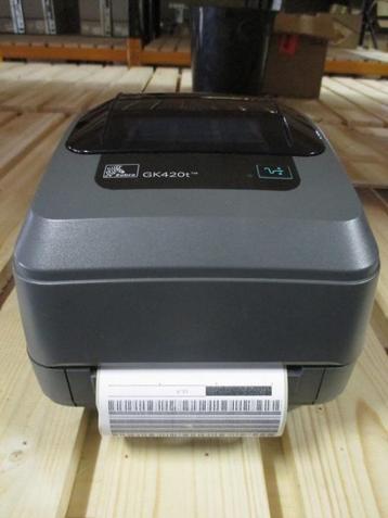 Zebra GK420t Thermo Transfer Etiketten Drucker USB Printer beschikbaar voor biedingen