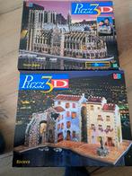 2x een 3d puzzel. Notre Dame & Riviera., Zo goed als nieuw, Ophalen, Rubik's of 3D-puzzel