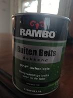 Rambo Buitenbeits Dekkend Antiek Blauw, Blauw, Nieuw, Beits, Ophalen of Verzenden