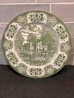 Dinerbord Stafforshire, groen (060126), Ophalen of Verzenden, Zo goed als nieuw, Bord(en), Overige stijlen